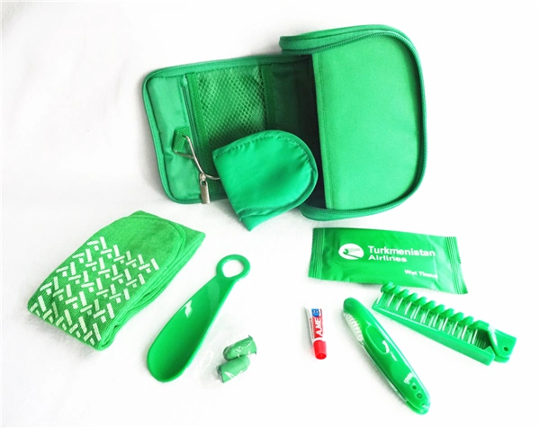 Sustainable Airlines Amenity Kits Airline Overnight Kit Airline Dental Kit