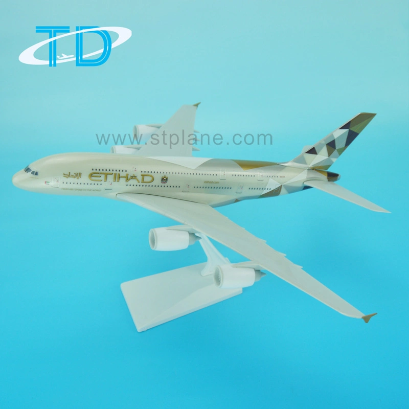 Edihad A380 1/200 37cm Plastic Airplane Model