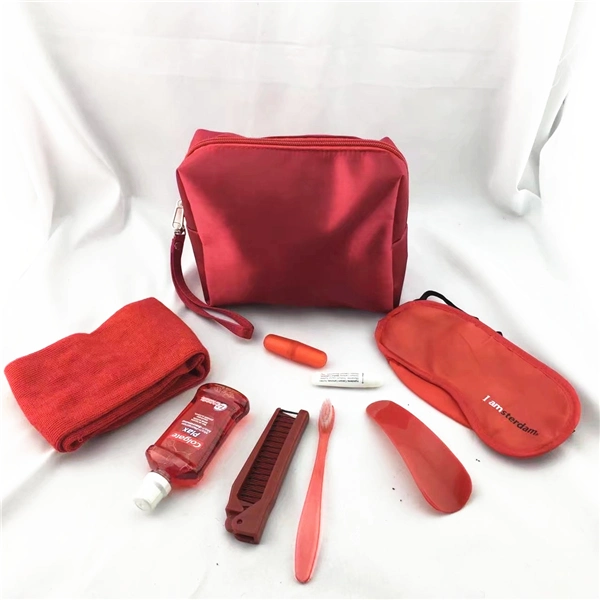 Sustainable Airlines Amenity Kits Airline Overnight Kit Airline Dental Kit